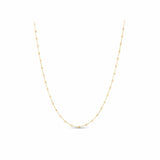 45cm Diamond Cut Ball Chain in 9ct Yellow Gold