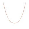 Curb Chain in 9ct Rose Gold