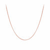 45cm Curb Chain in 9ct Rose Gold