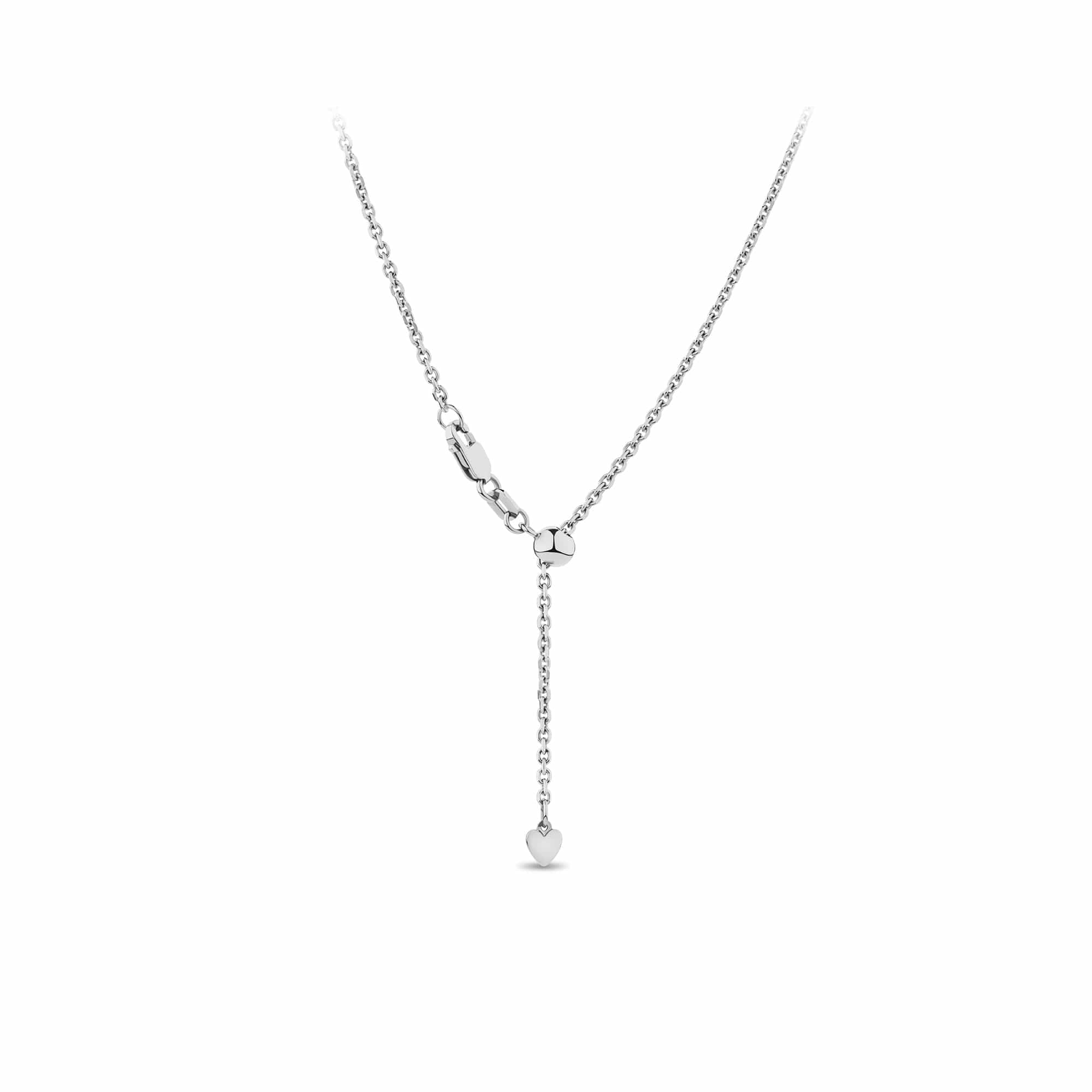 45cm Curb Link Chain in 9ct White Gold