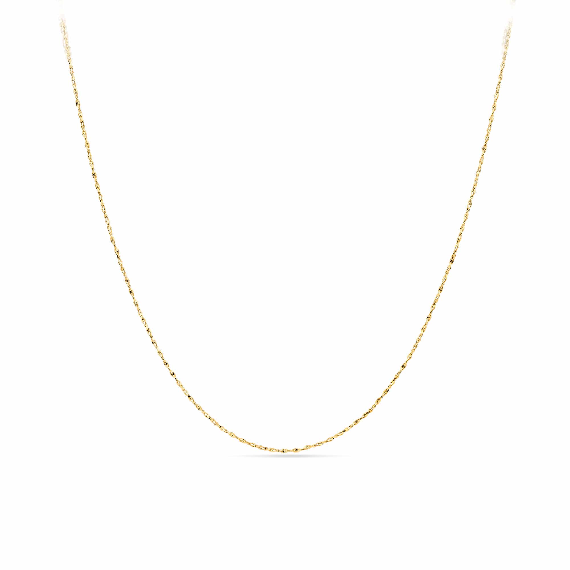 45cm Twist Chain in 9ct Yellow Gold