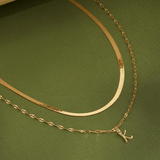 50cm Herringbone Chain in 9ct Yellow Gold