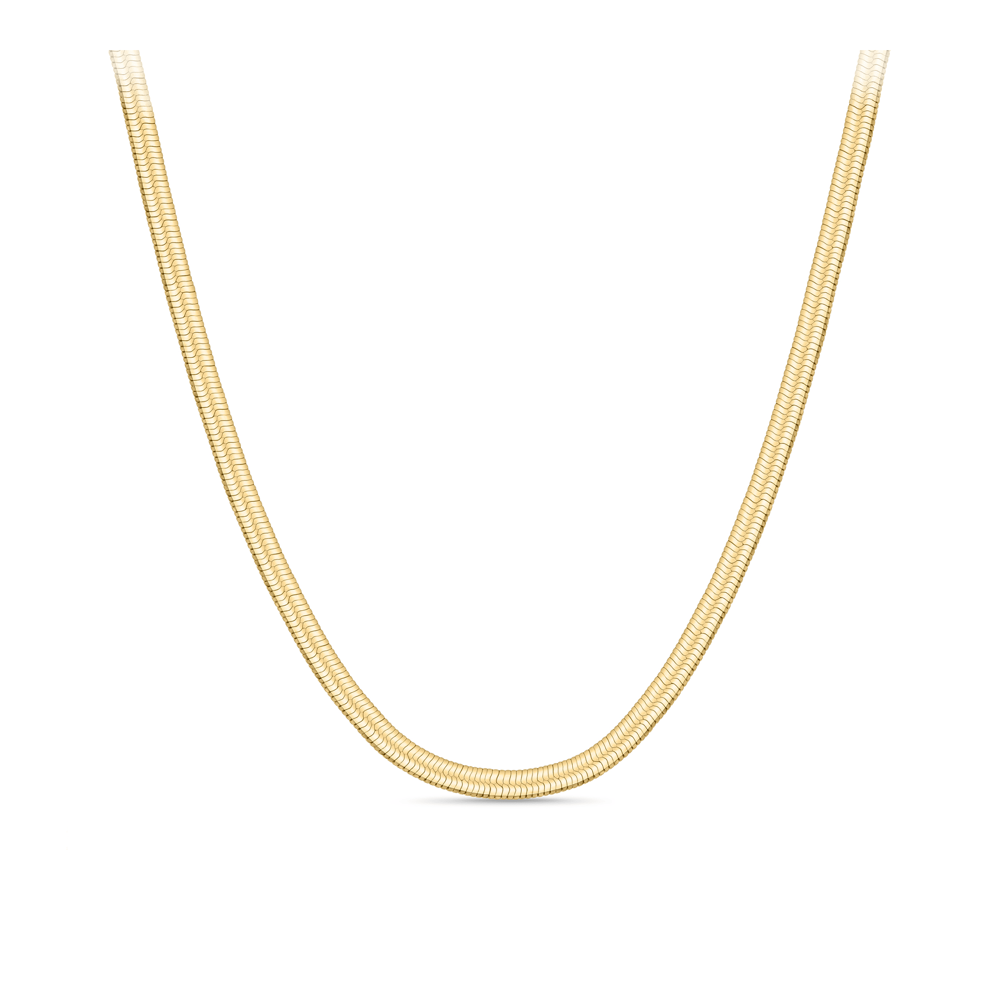 50cm Herringbone Chain in 9ct Yellow Gold