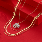 0.25ct TDW Diamond Tree of Life Pendant in 9ct Yellow Gold