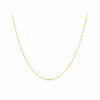 45cm Solid Diamond Cut Cable Chain in 9ct Yellow Gold