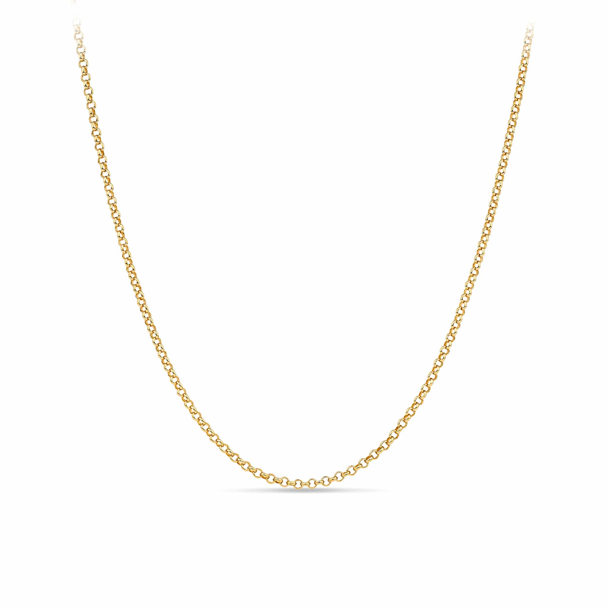 45cm Belcher Link Chain in 9ct Yellow Gold