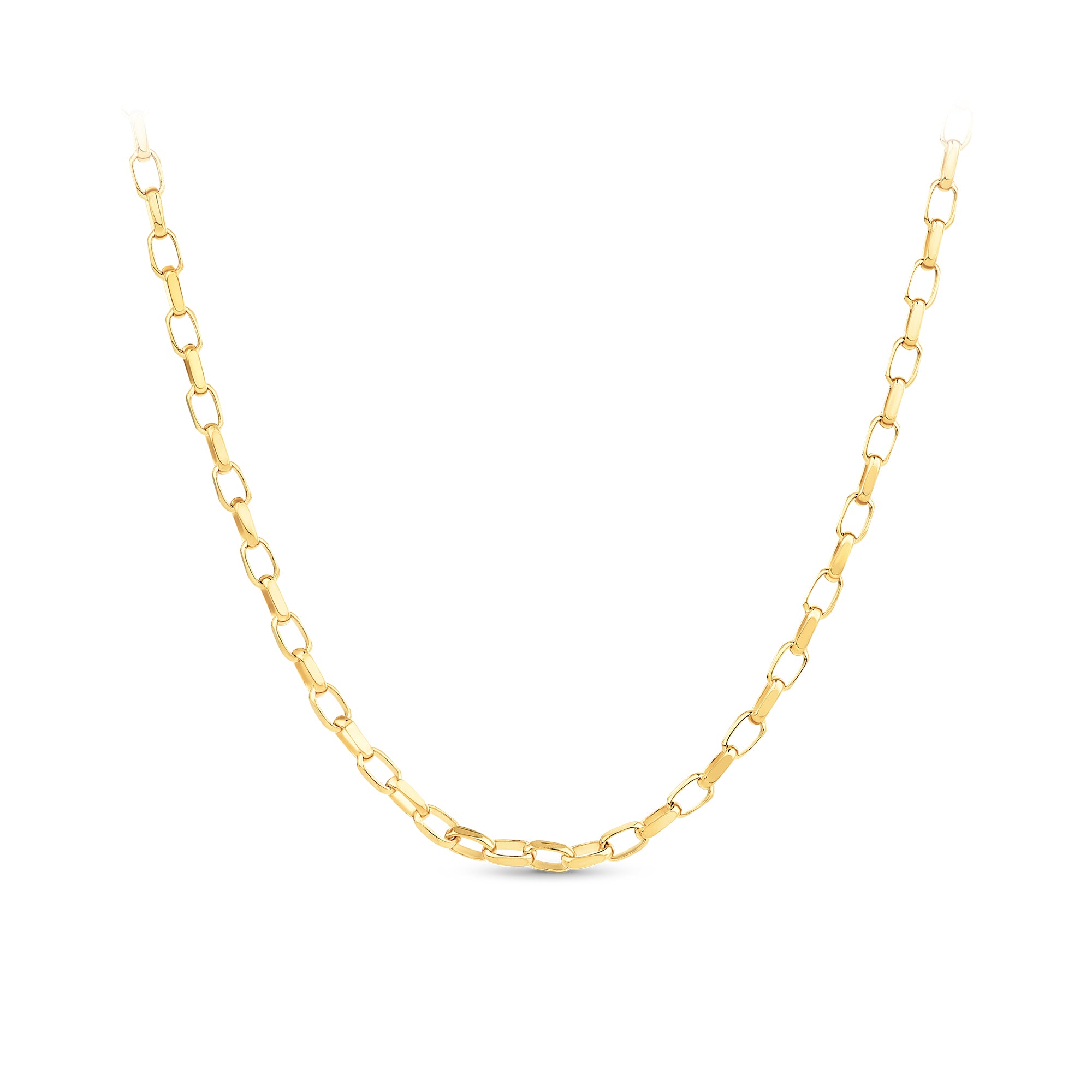 45cm Belcher Chain in 9ct Yellow Gold