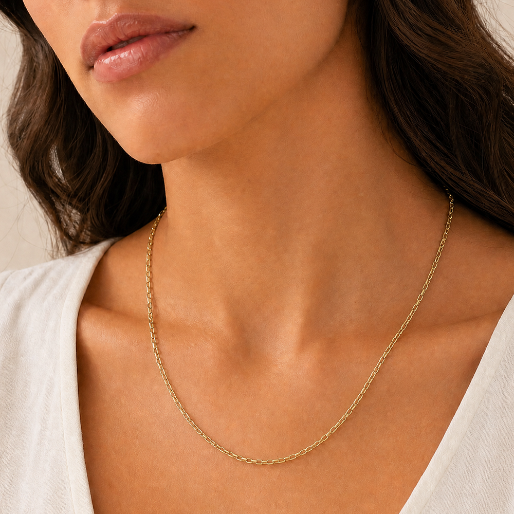 45cm Belcher Chain in 9ct Yellow Gold