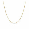 50cm Solid Snake Link Chain in 9ct Yellow Gold
