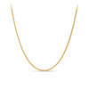 50cm Solid Curb Link Chain in 9ct Yellow Gold