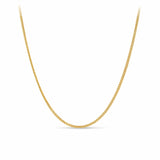 50cm Solid Curb Link Chain in 9ct Yellow Gold