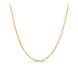 55cm Solid Anchor Link Chain in 9ct Yellow Gold