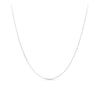 Cable Link Chain in 9ct White Gold