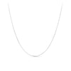 45cm Cable Link Chain in 9ct White Gold