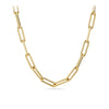 Paperclip Chain in 9ct Yellow Gold