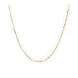 Solid Belcher Link Chain in 9ct Rose Gold