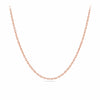 45cm Cable Link Chain in 9ct Rose Gold