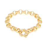 Euro Belcher Bracelet made in 9ct Yellow Gold