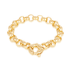 Euro Belcher Bracelet made in 9ct Yellow Gold
