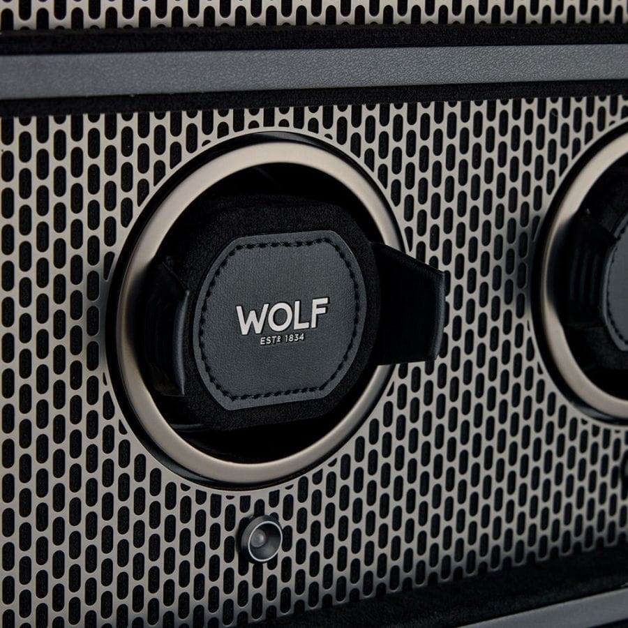 WOLF Axis 12 Piece Watch Winder Cabinet | Wallace Bishop
