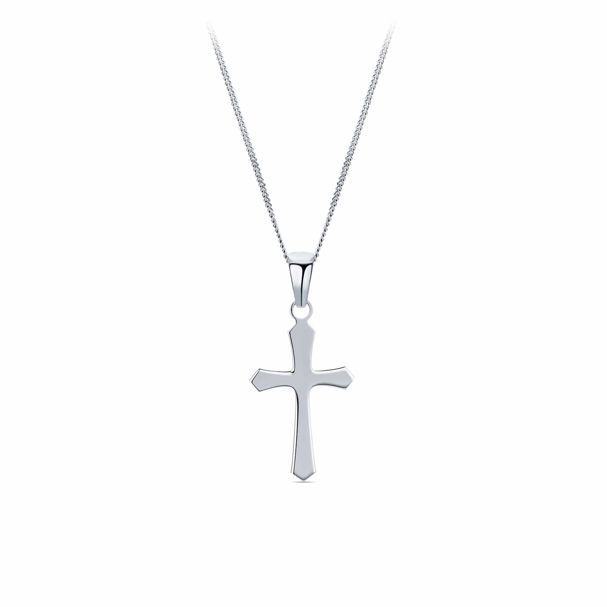 Cross Pendant in Sterling Silver