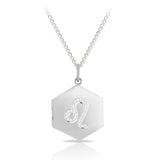 Leo Zodiac Pendant in Sterling Silver