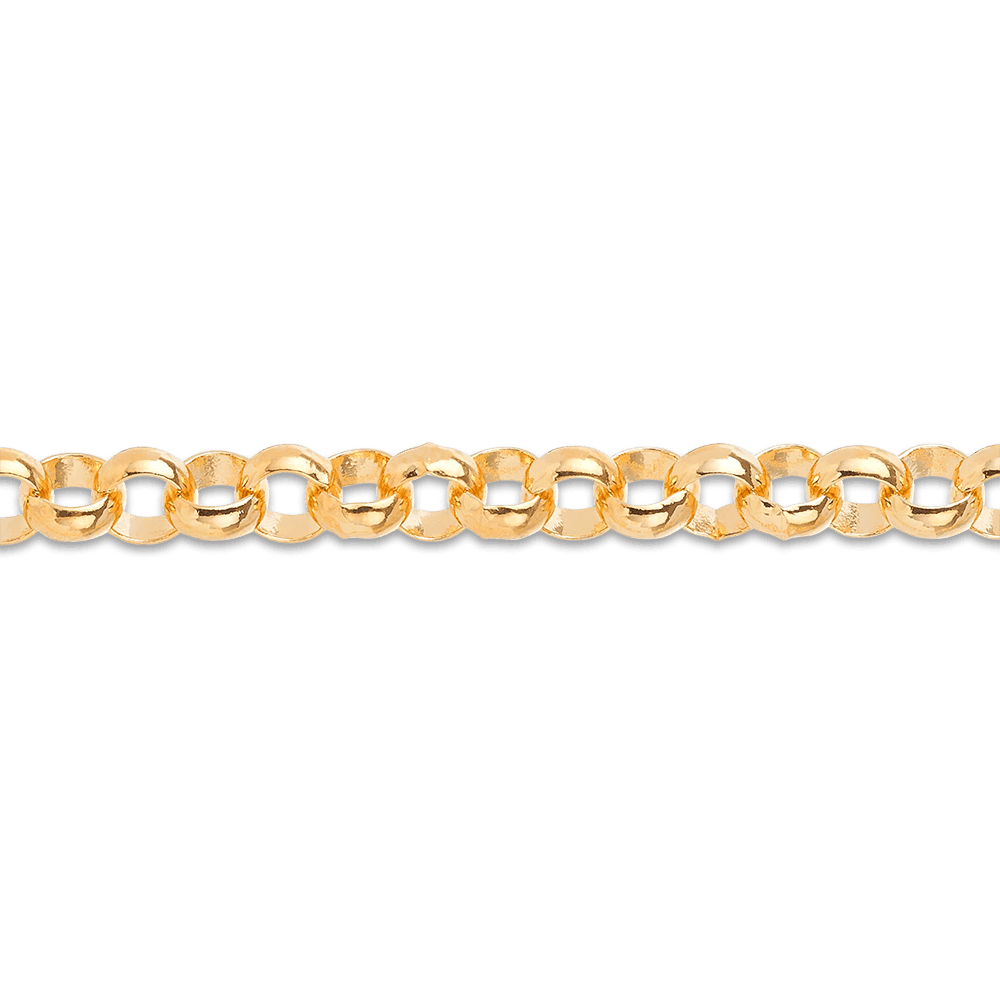 50cm Belcher Chain in 9ct Yellow Gold