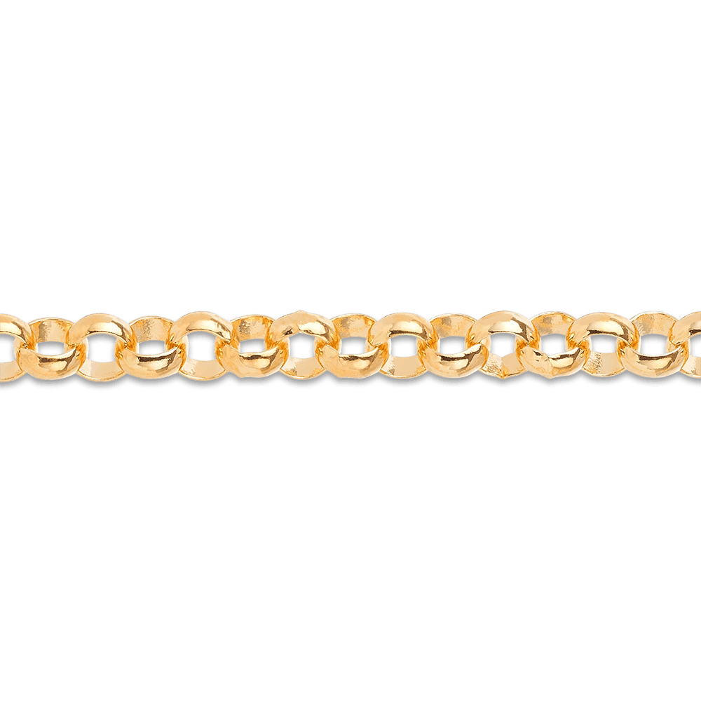 50cm Belcher Chain in 9ct Yellow Gold - Wallace Bishop