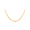 50cm Belcher Chain Necklace in 9ct Yellow Gold