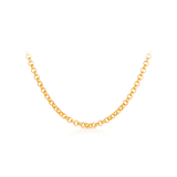50cm Belcher Chain Necklace in 9ct Yellow Gold