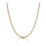 50cm Curb Link Chain in 9ct Yellow Gold