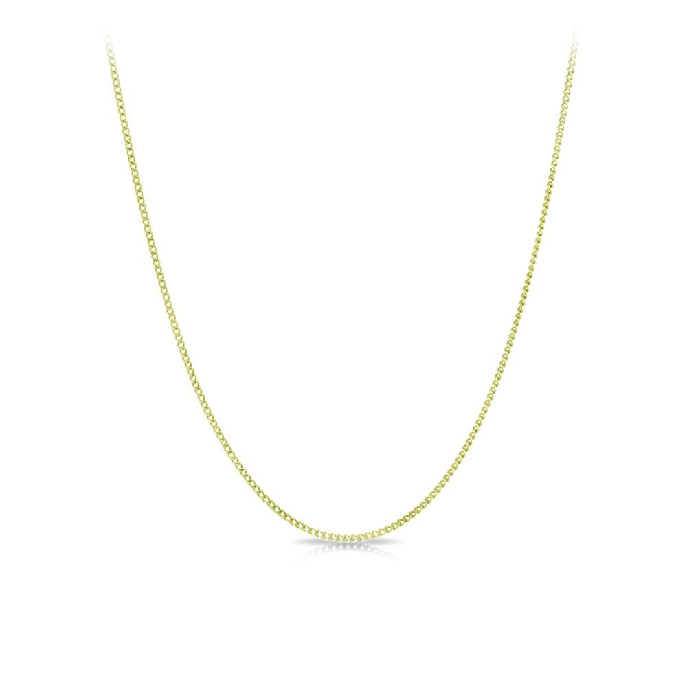 50cm Curb Link Chain in 9ct Yellow Gold - Wallace Bishop