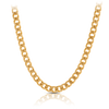 50cm Curb Link Chain in 9ct Yellow Gold
