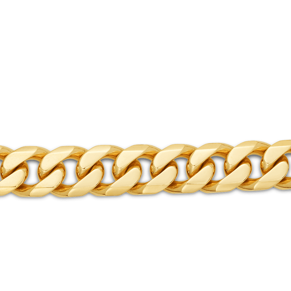 55cm Curb Chain in 9ct Yellow Gold