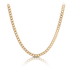 55cm Curb Link Chain in 9ct Yellow Gold