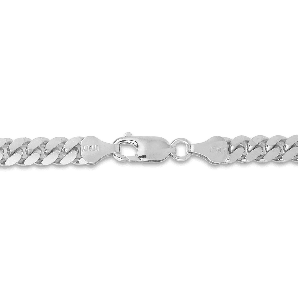 55cm Curb Link Chain in Sterling Silver