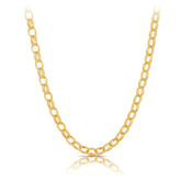 55cm Oval Belcher Solid Chain in 9ct Yellow Gold - Wallace Bishop