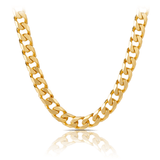 55cm Solid Curb Chain in 9ct Yellow Gold