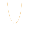55cm Solid Curb Link Chain in 18ct Yellow Gold