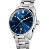 TAG Heuer Carrera Men's 41mm Stainless Steel Automatic GMT Watch WBN201A.BA0640