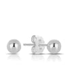5mm Sterling Silver Ball Studs