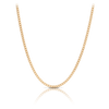 60cm Curb Link Chain in 9ct Yellow Gold