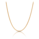 60cm Curb Link Chain in 9ct Yellow Gold