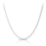 70cm Oval Belcher Link Chain in Sterling Silver