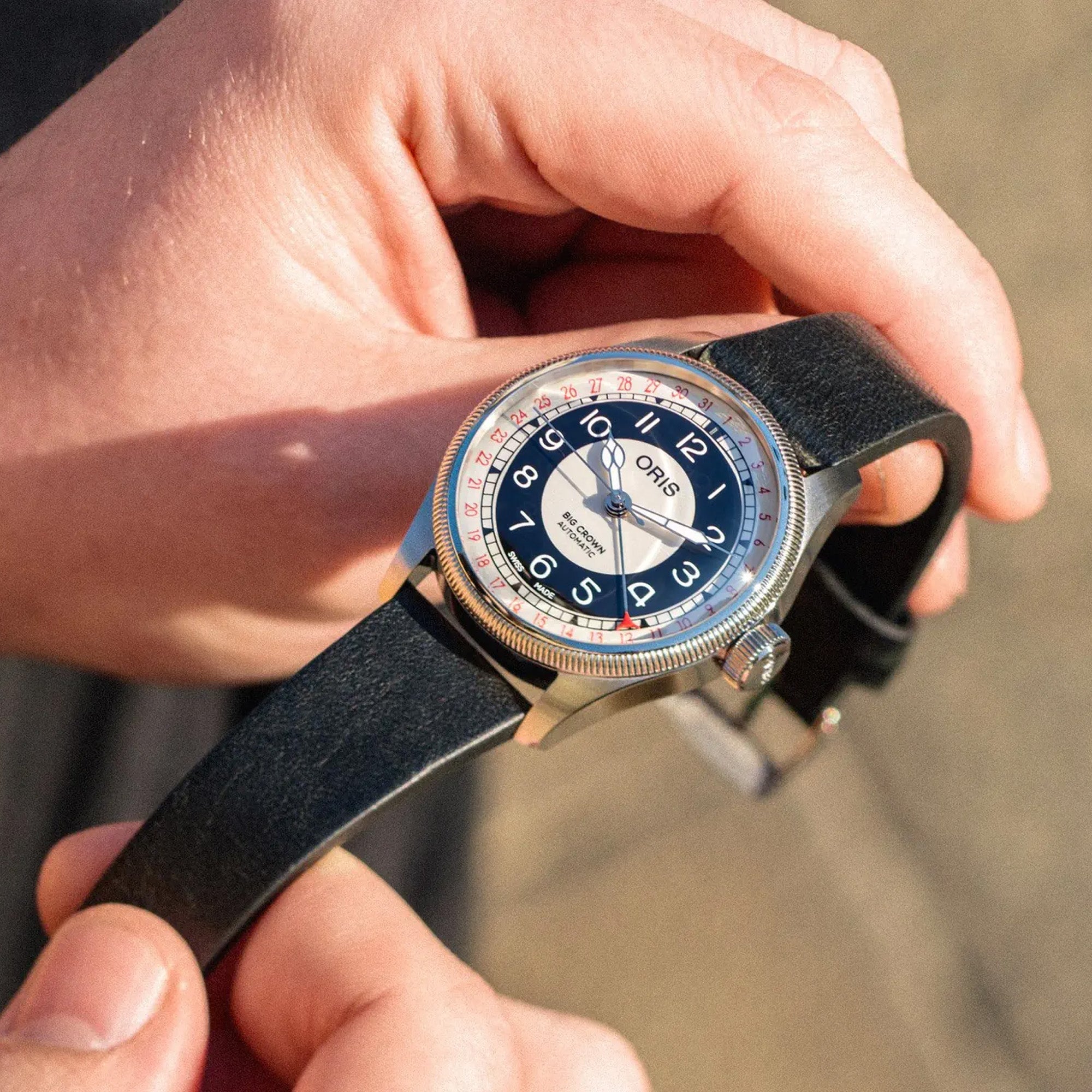 Oris Big Crown Pointer Date Bullseye 38mm watch