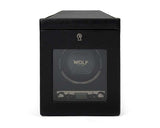 Wolf British Racing Single Watch Winder Black
