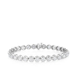 9.00ct TDW Diamond Tennis Bracelet in 18ct White Gold