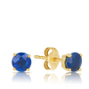 Sapphire Earrings in 9ct Yellow Gold