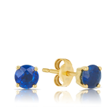 Sapphire Earrings in 9ct Yellow Gold