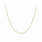 55cm Cable Link Chain in 9ct Yellow Gold